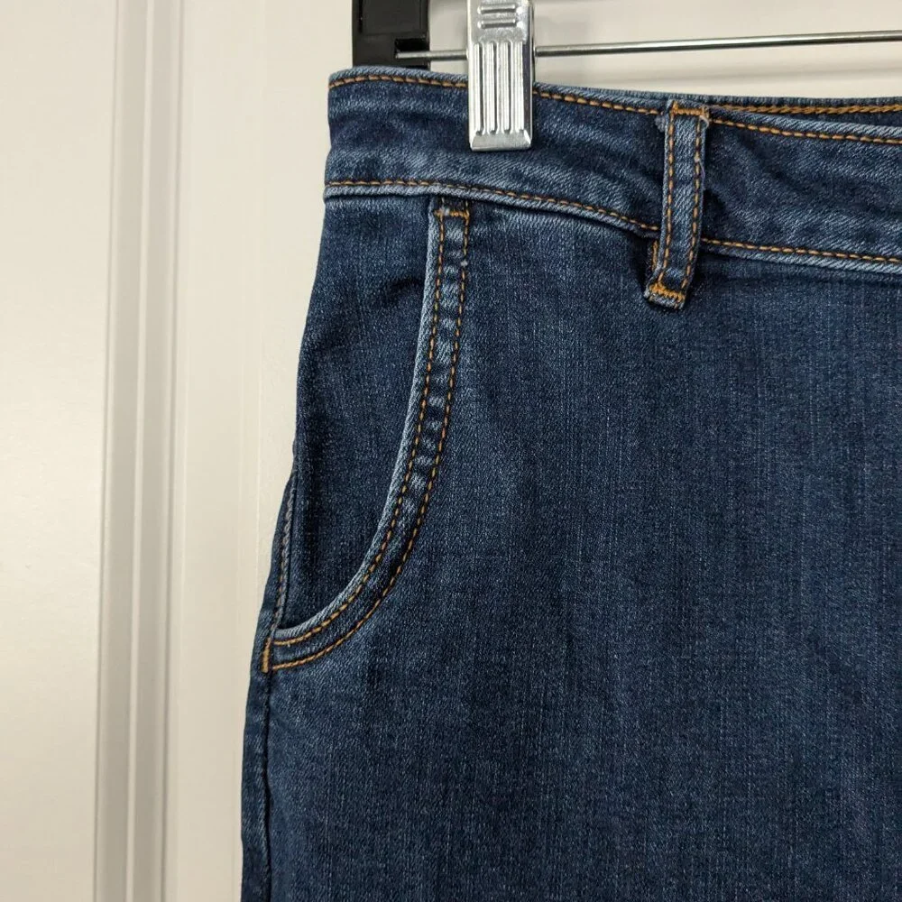 Modcloth The GRIER Wide-leg Jeans Size 10 - Picture 7 of 15